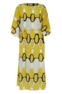 CAFTAN AMÉLIA IPANEMA AMARELO