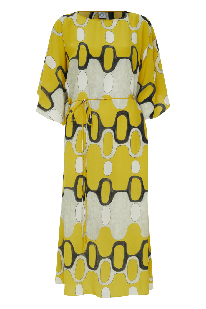 CAFTAN AMÉLIA IPANEMA AMARELO