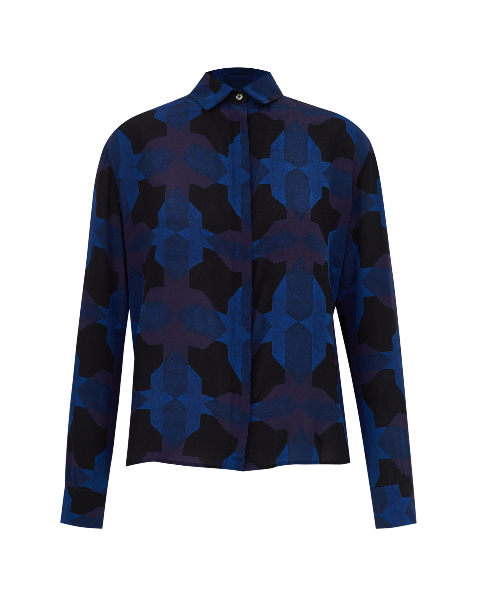 CAMISA ANA MÁLAGA AZUL