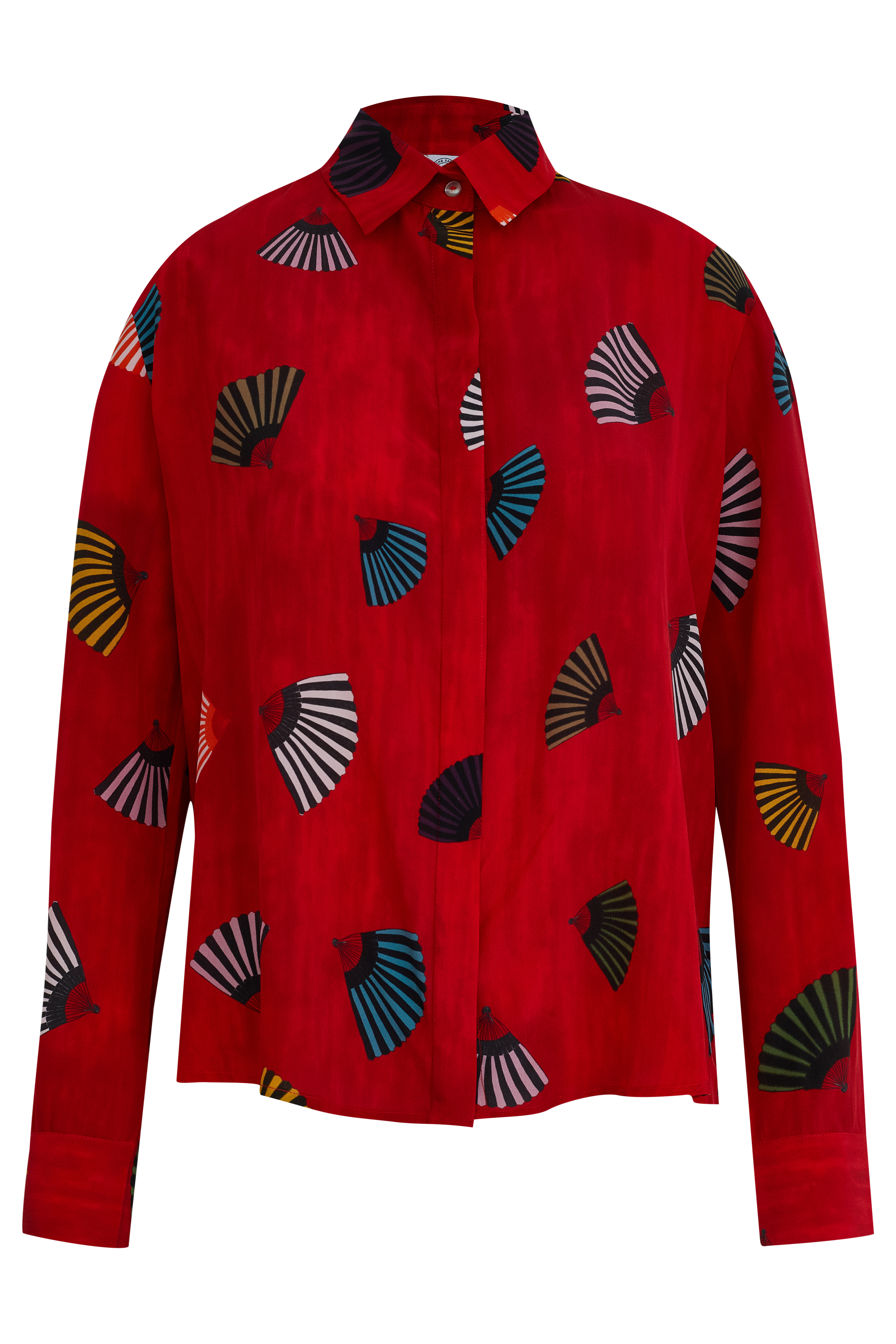 CAMISA ANA LEQUE VERMELHA