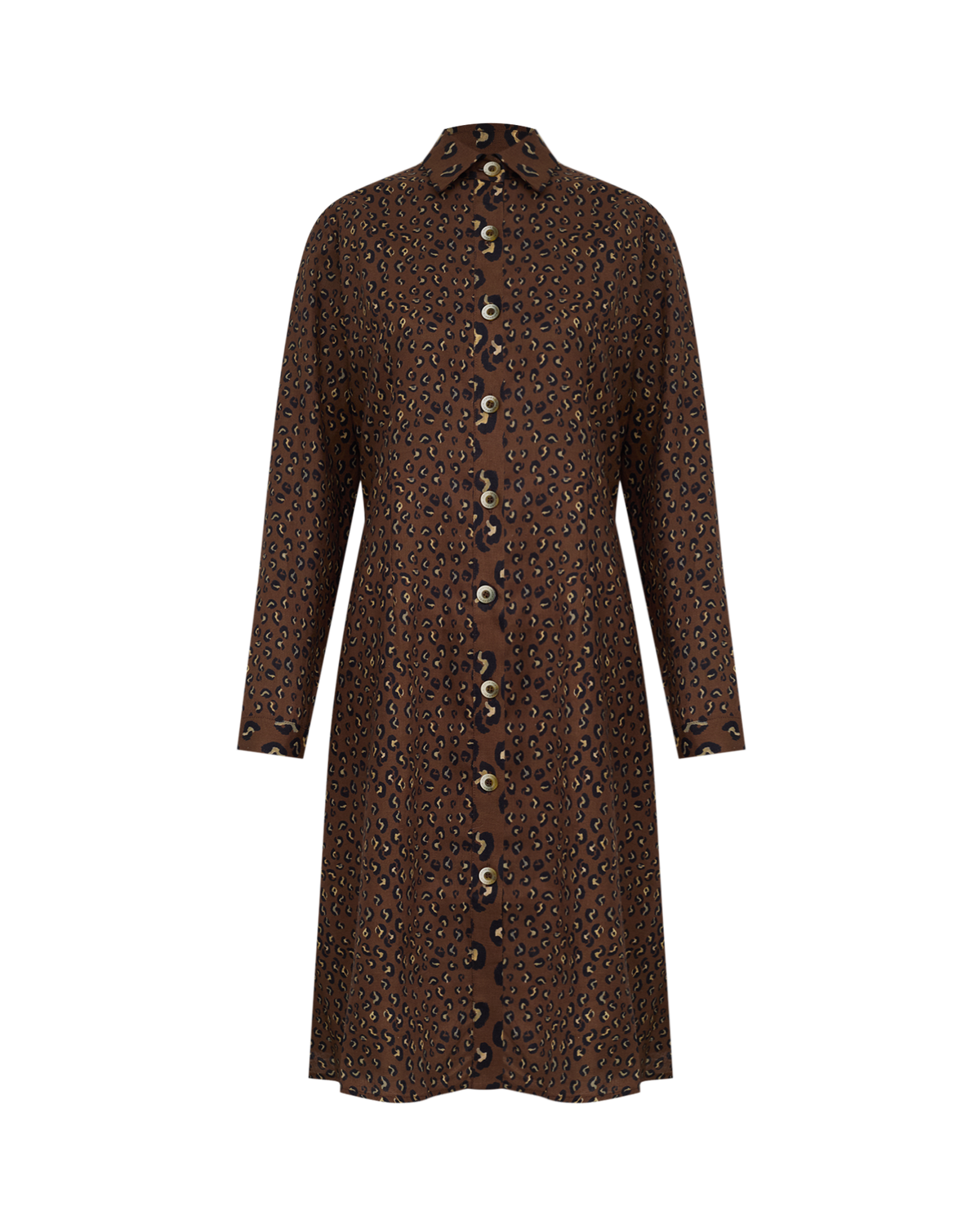 CHEMISE ONÇA MARROM