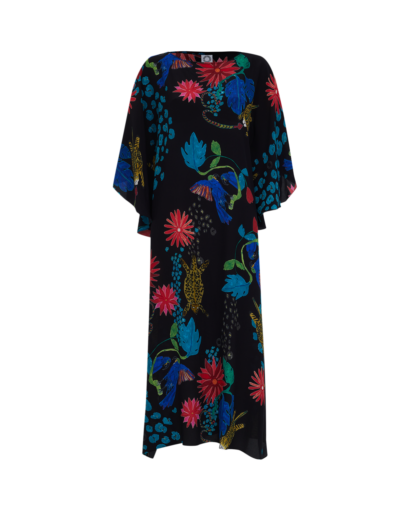 CAFTAN AMÉLIA PARAÍSO PRETO
