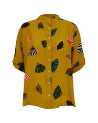 CAMISA T LEQUE MOSTARDA