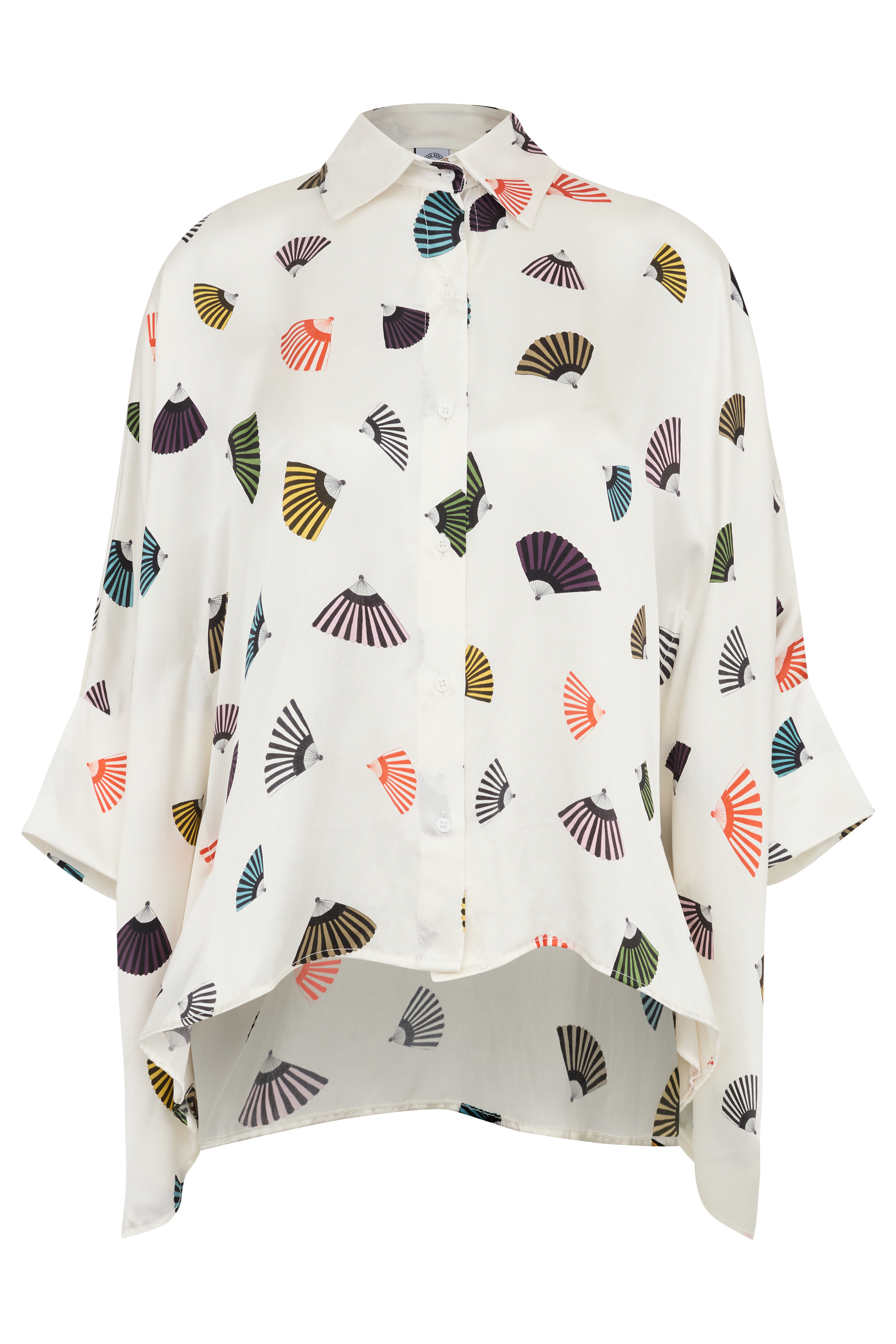 CAMISA LENÇO LEQUE BRANCO