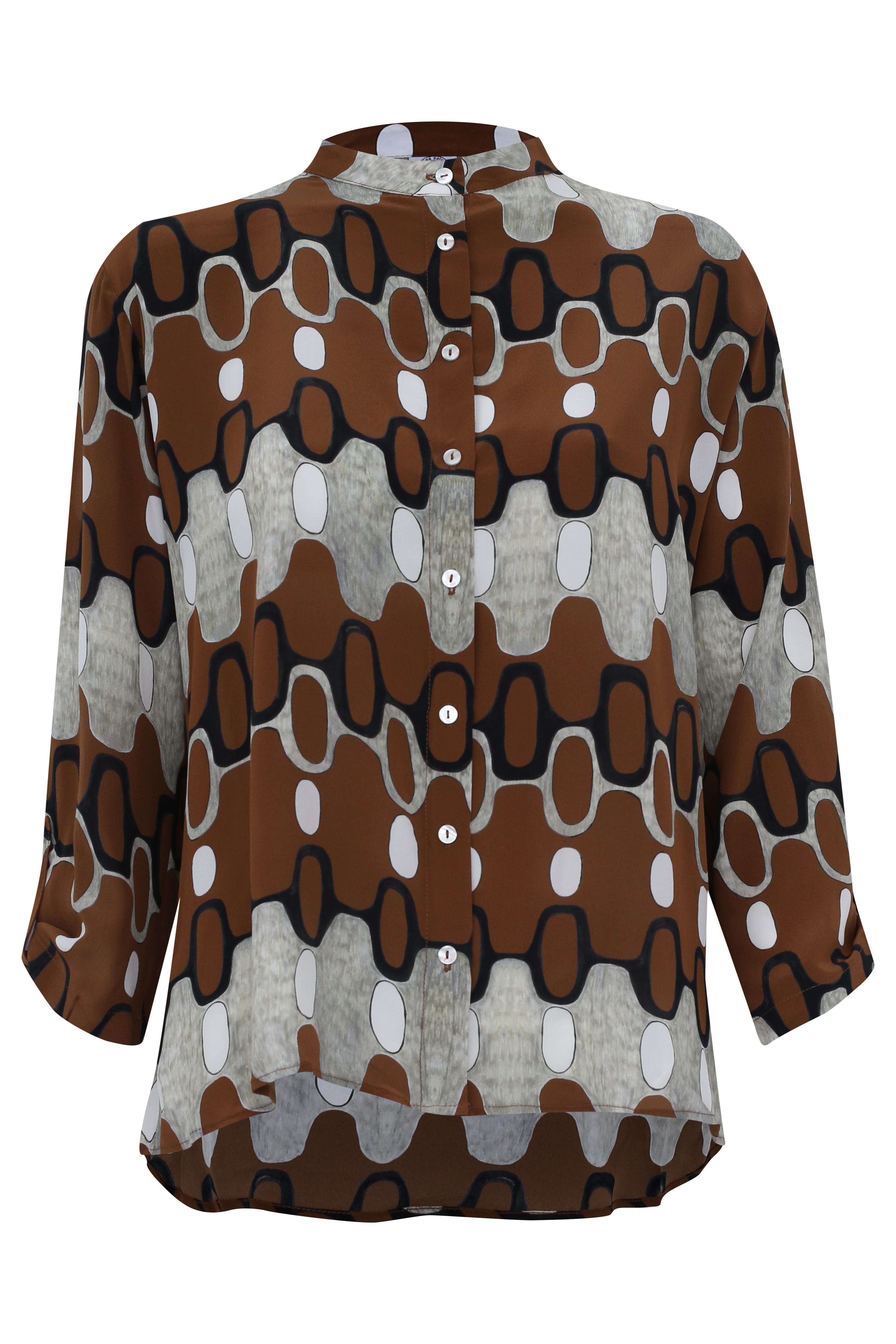 CAMISA T IPANEMA MARROM