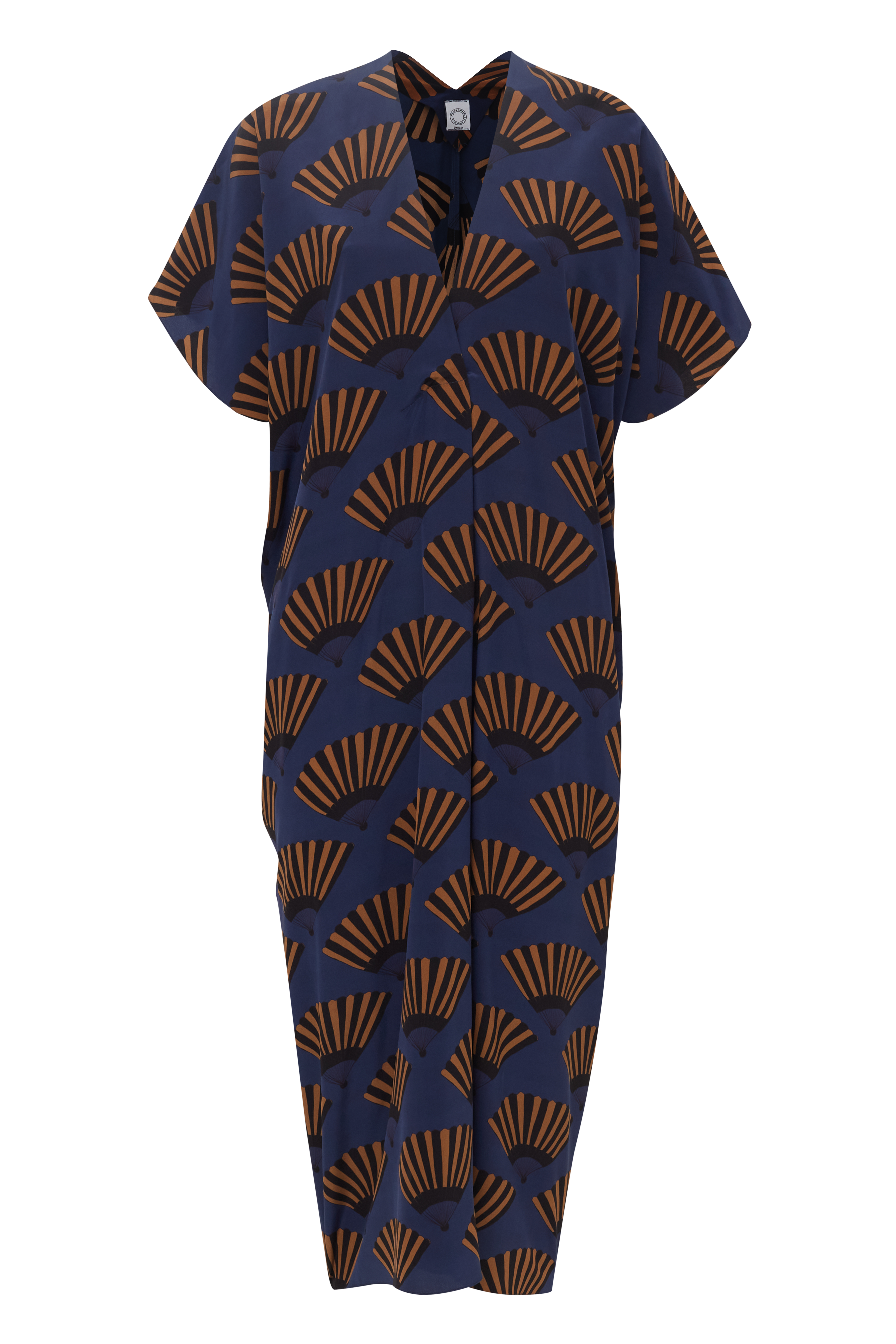 VESTIDO CLARICE LEQUE AZUL