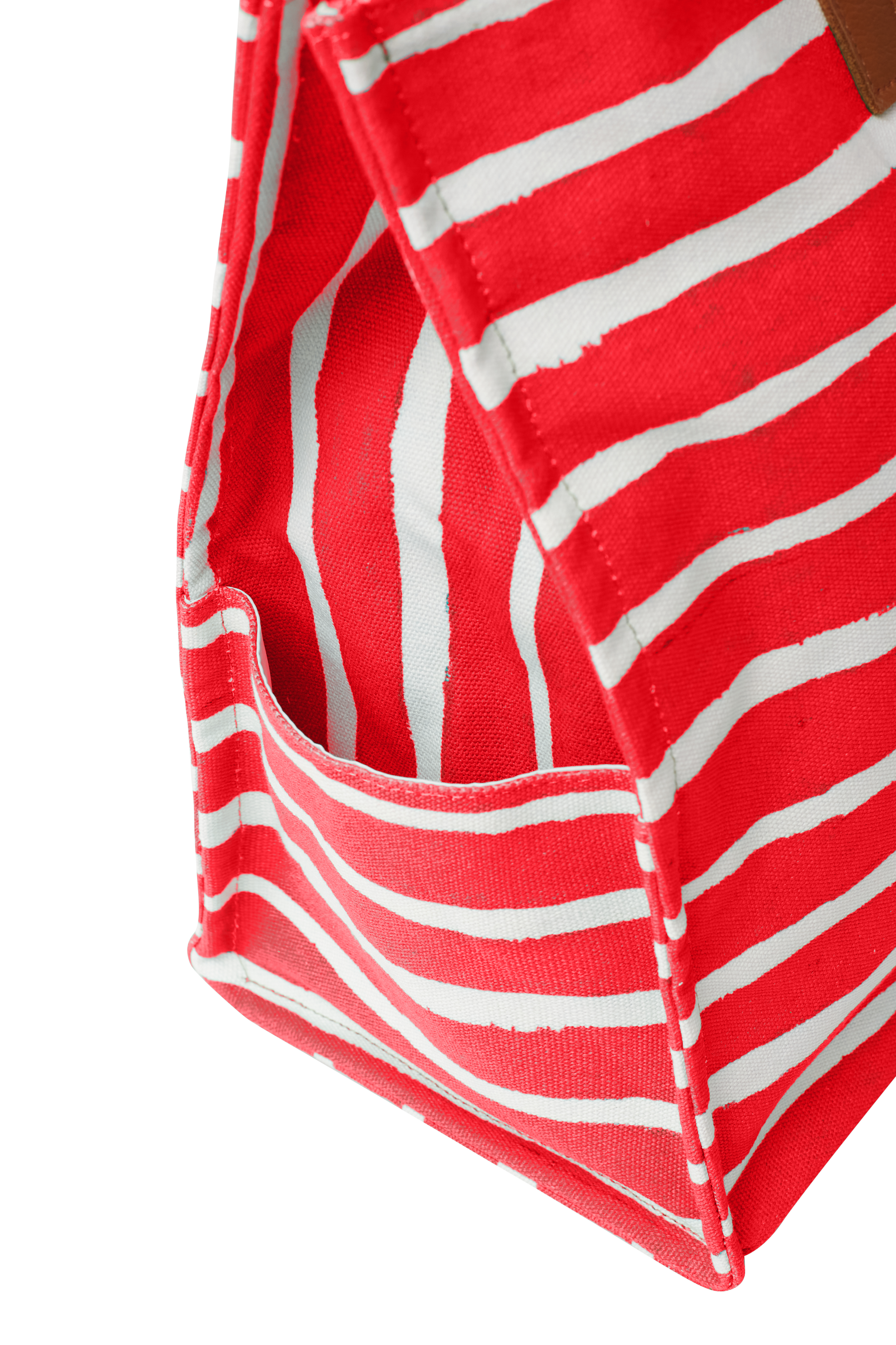 SACOLÃO STRIPES VERMELHO