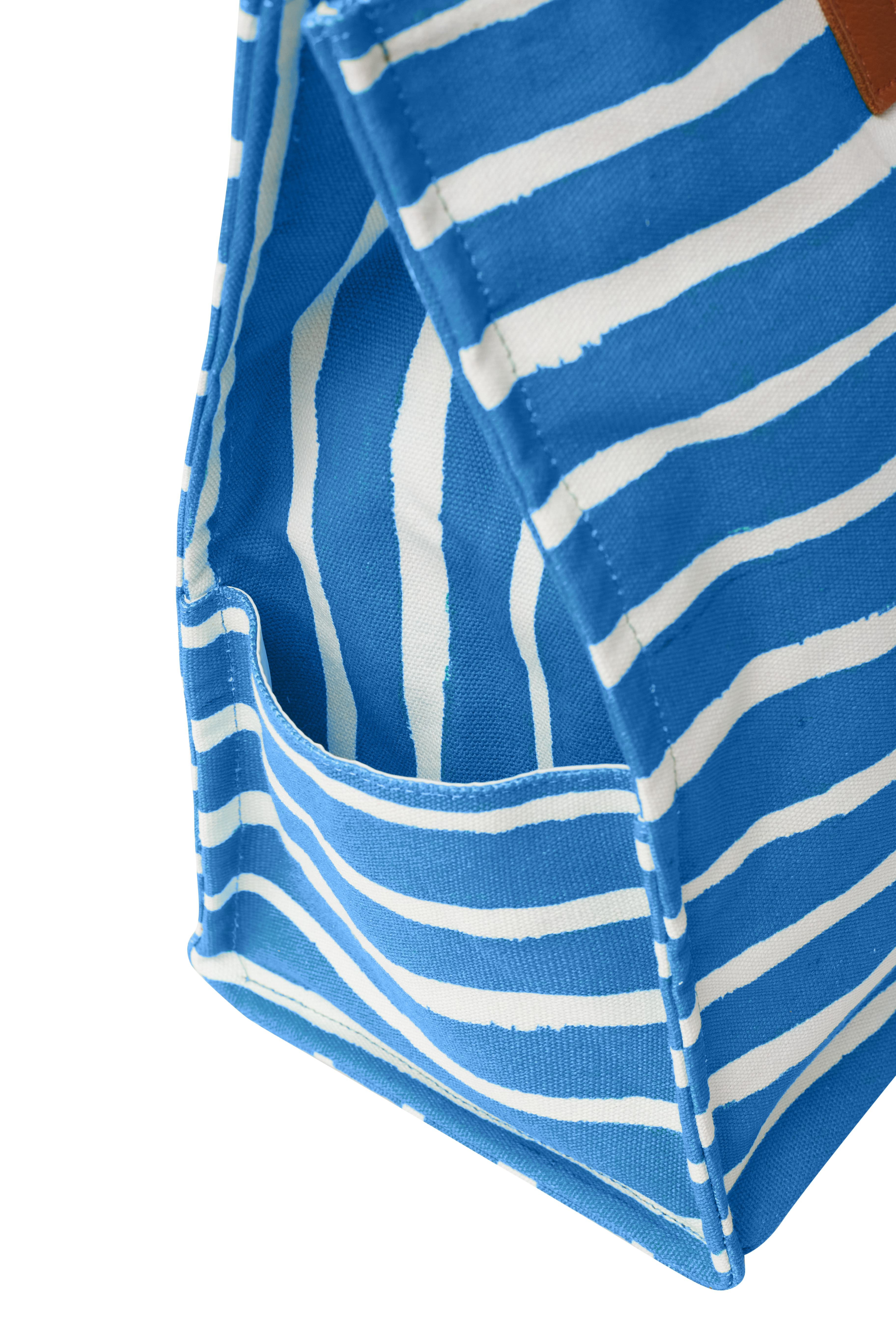 SACOLÃO STRIPES AZUL