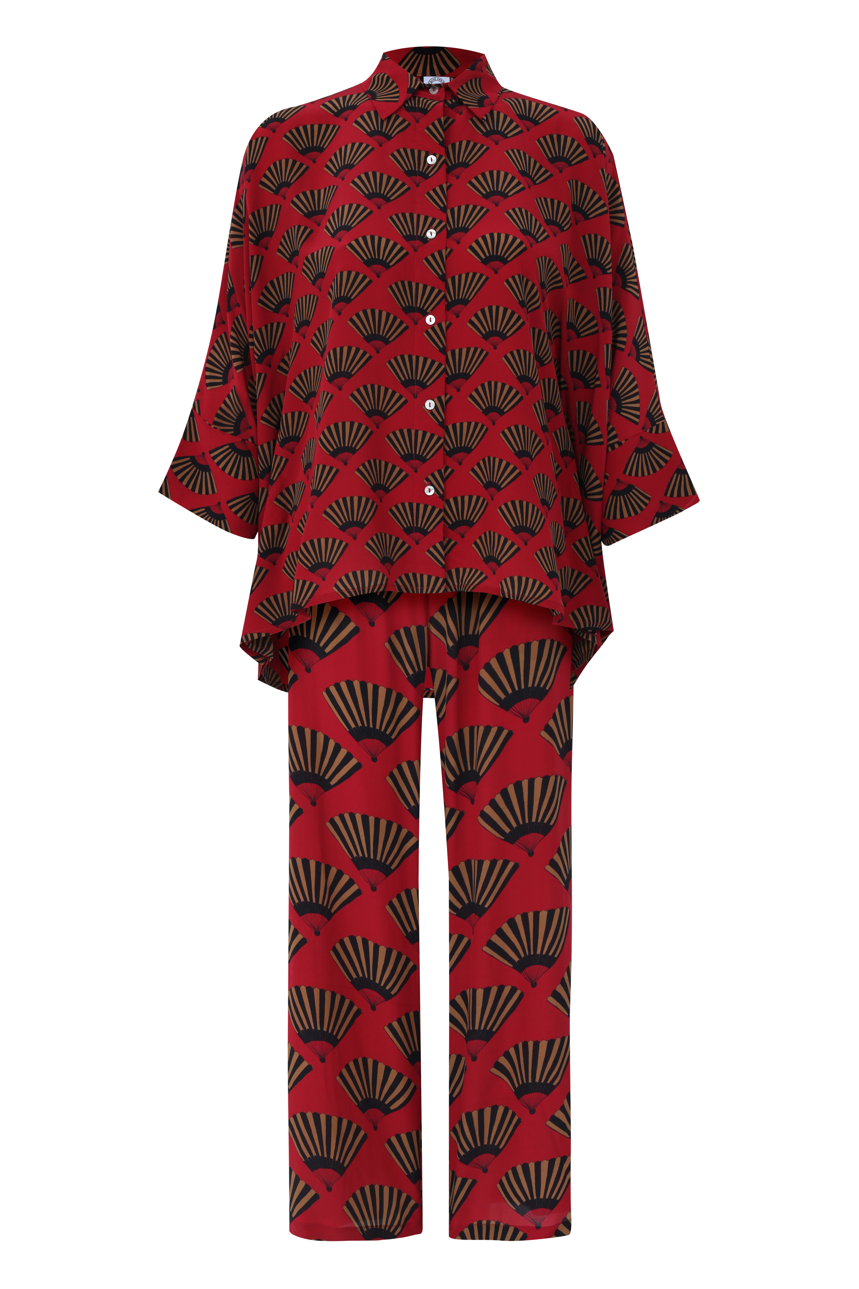 CALÇA LEQUE VERMELHO