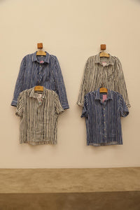 CAMISA BOY STRIPES PRETO