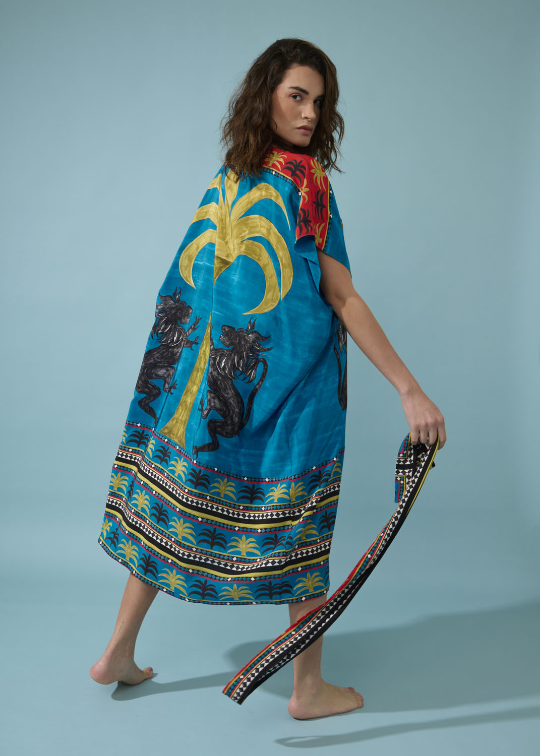 CAFTAN SEVILHA AZUL