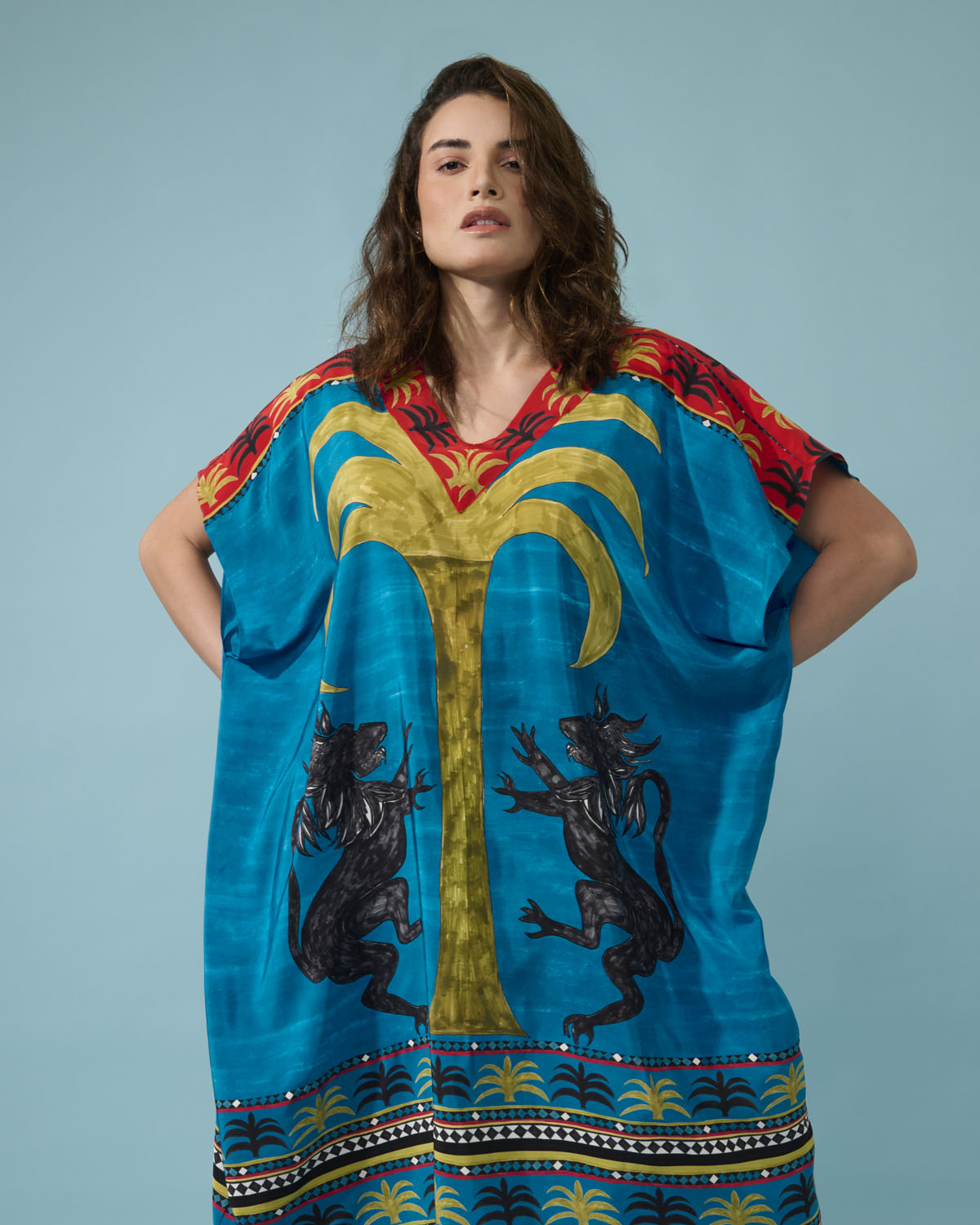 CAFTAN SEVILHA AZUL