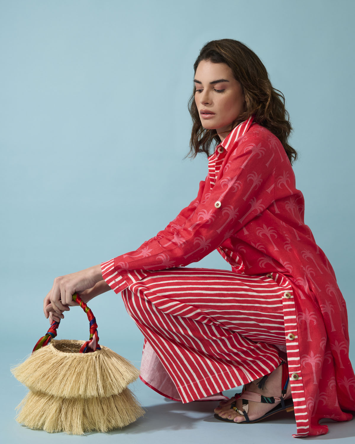 CHEMISE SEVILHA VERMELHO