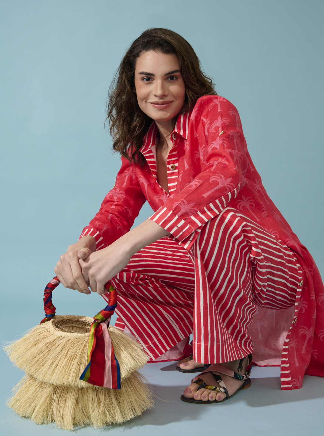 CHEMISE SEVILHA VERMELHO