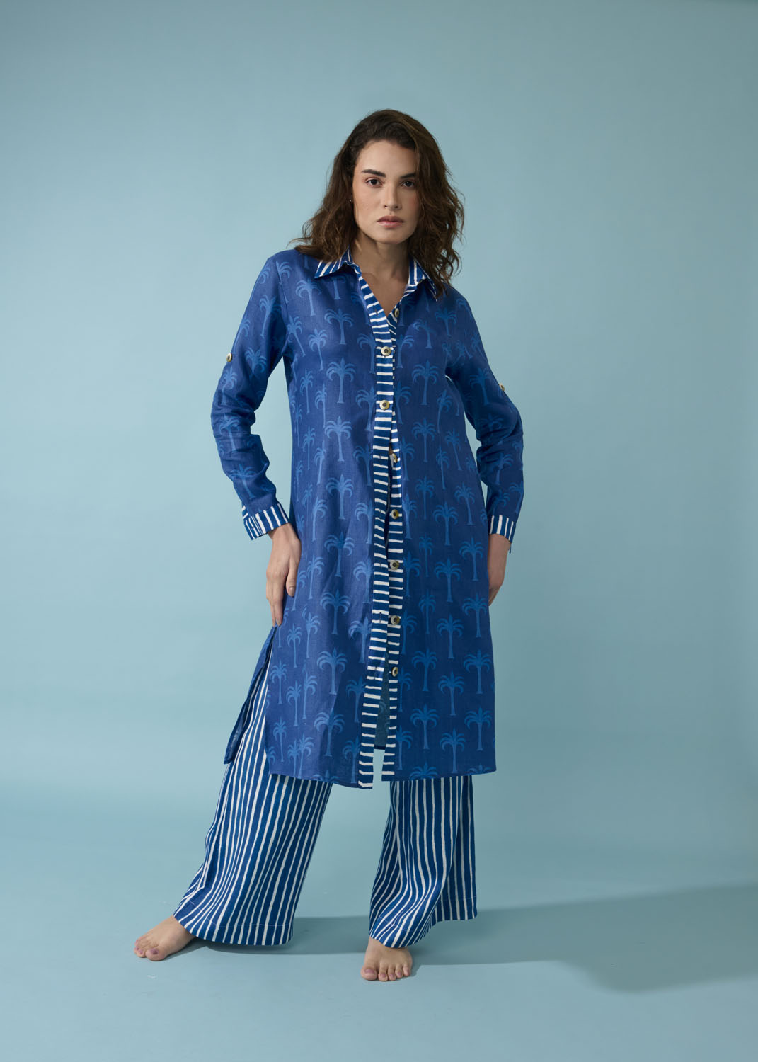 CHEMISE SEVILHA AZUL