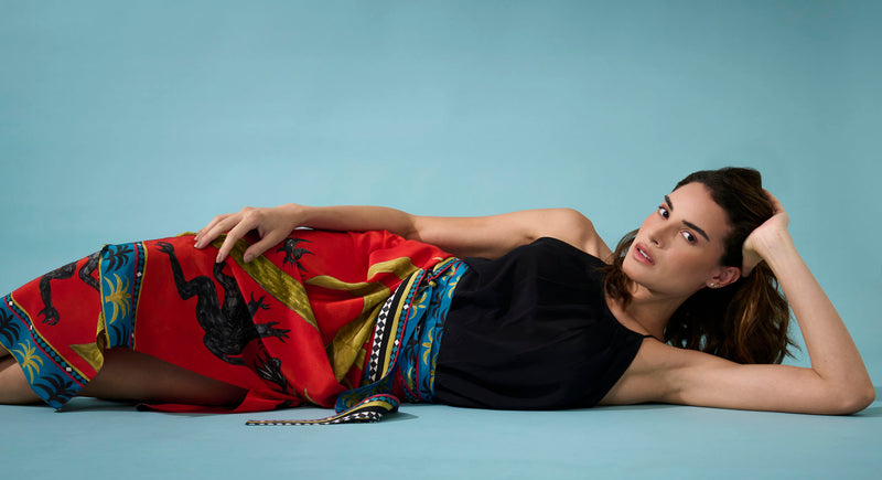 SAIA ENVELOPE SEVILHA VERMELHO