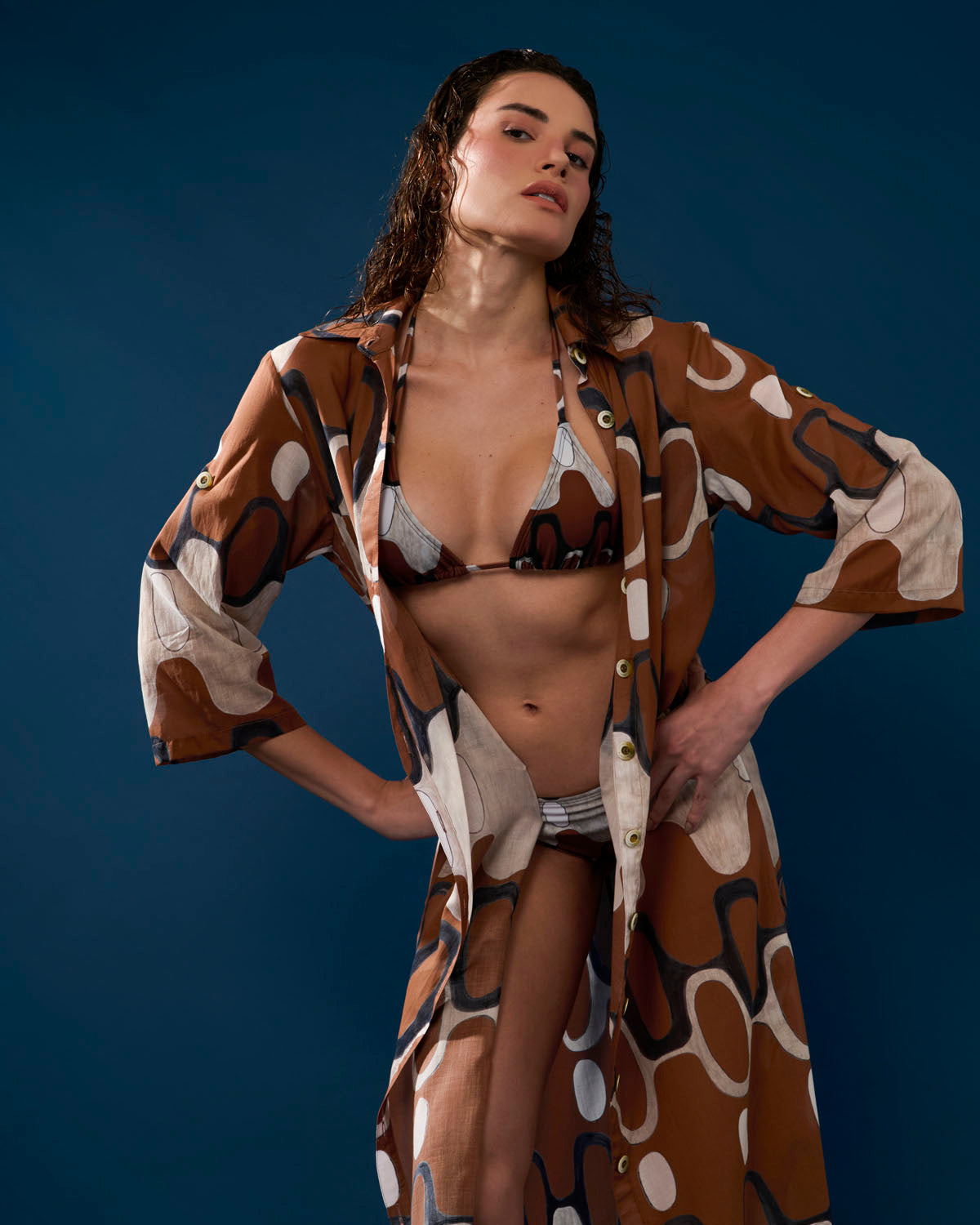 CALCINHA BRIGITTE IPANEMA MARROM