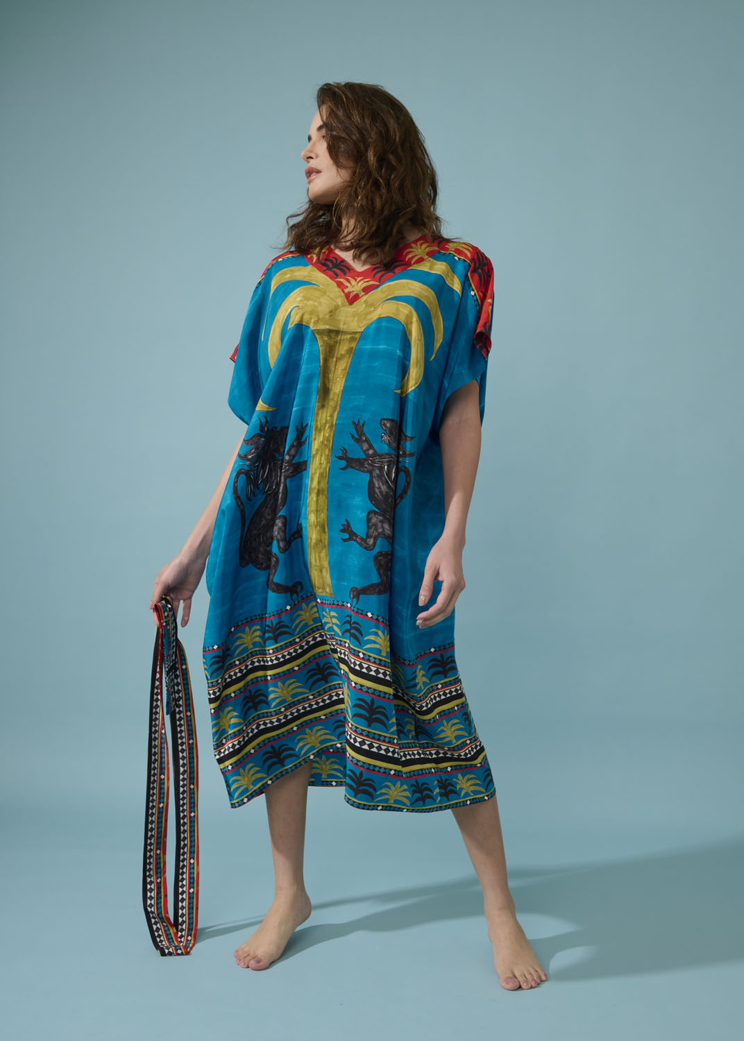 CAFTAN SEVILHA AZUL