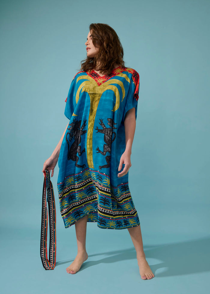 CAFTAN SEVILHA AZUL