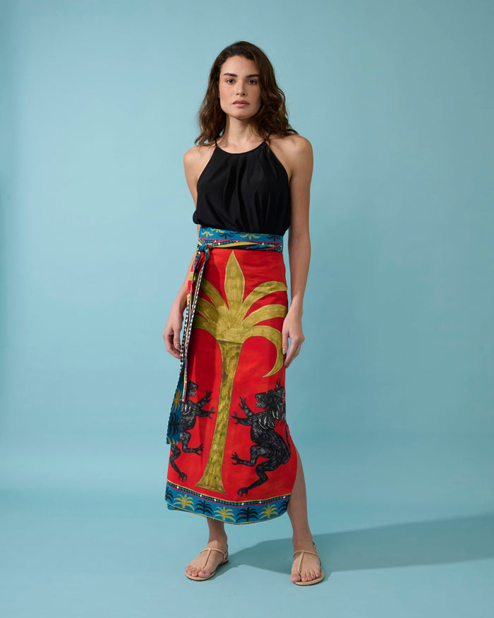 SAIA ENVELOPE SEVILHA VERMELHO