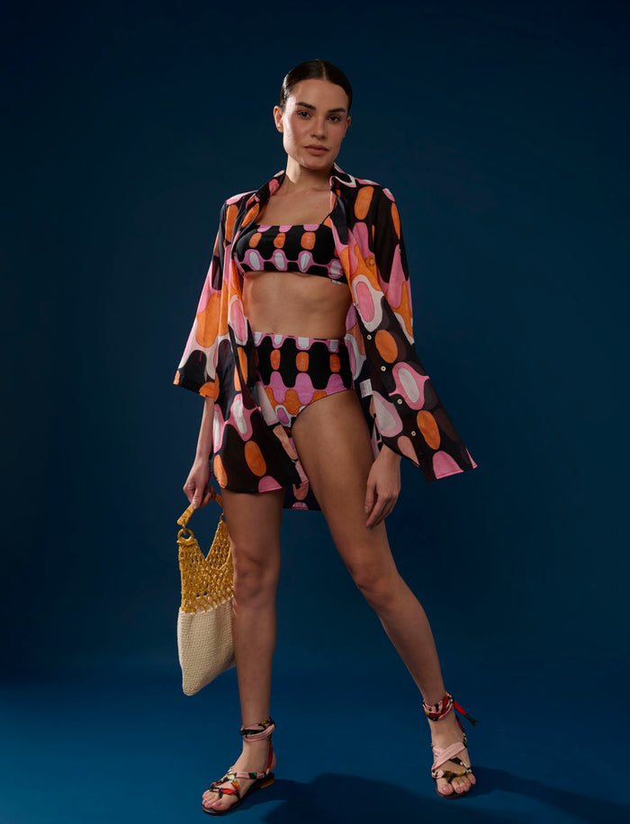 CAMISÃO ELISA IPANEMA ROSA