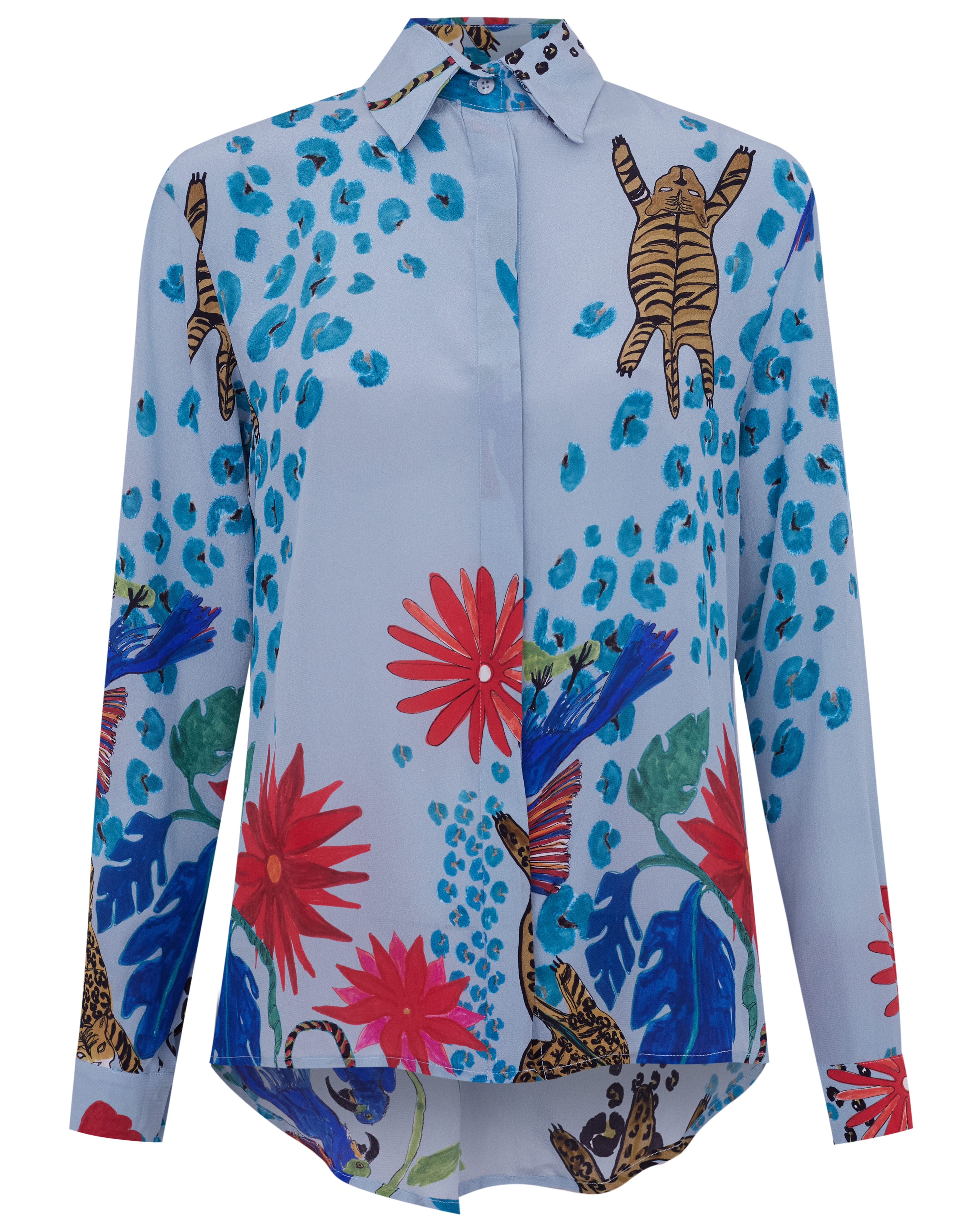 CAMISA ANA PARAÍSO BLUE