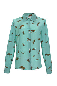 CAMISA ANA ONÇA VERDE