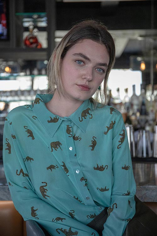 CAMISA ANA ONÇA VERDE