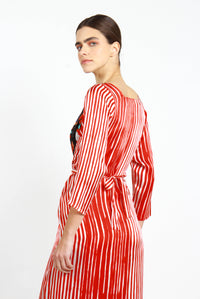 VESTIDO FLY COBRAS + STRIPES